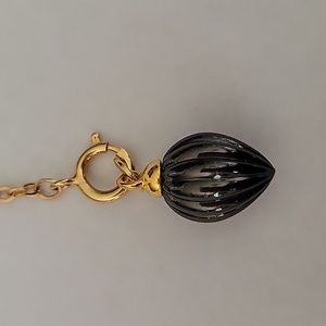 VTG Joan Rivers Classic Collection Fabergé Hematite Egg Charm